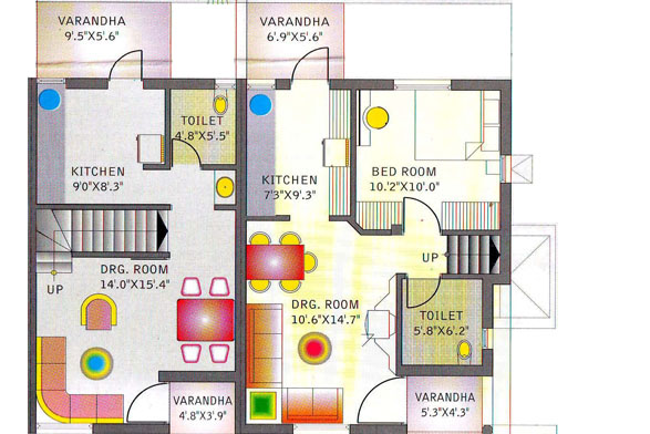 Ground Floor F and B